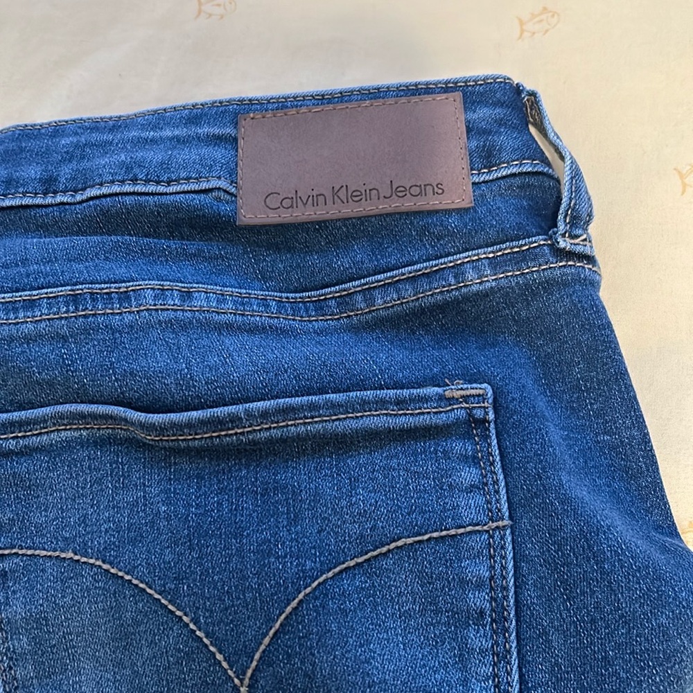 Calvin Klein stretch skinny Jeans size 8 - Picture 3 of 8